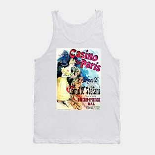 CASINO DE PARIS Camille Stefani Theatre Performance Vintage French Tank Top